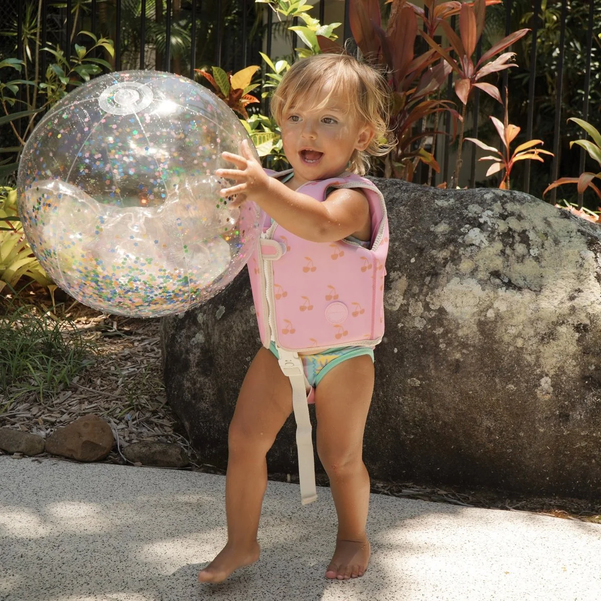 3D Inflatable Beach Ball - Cotton Candy - Image 4
