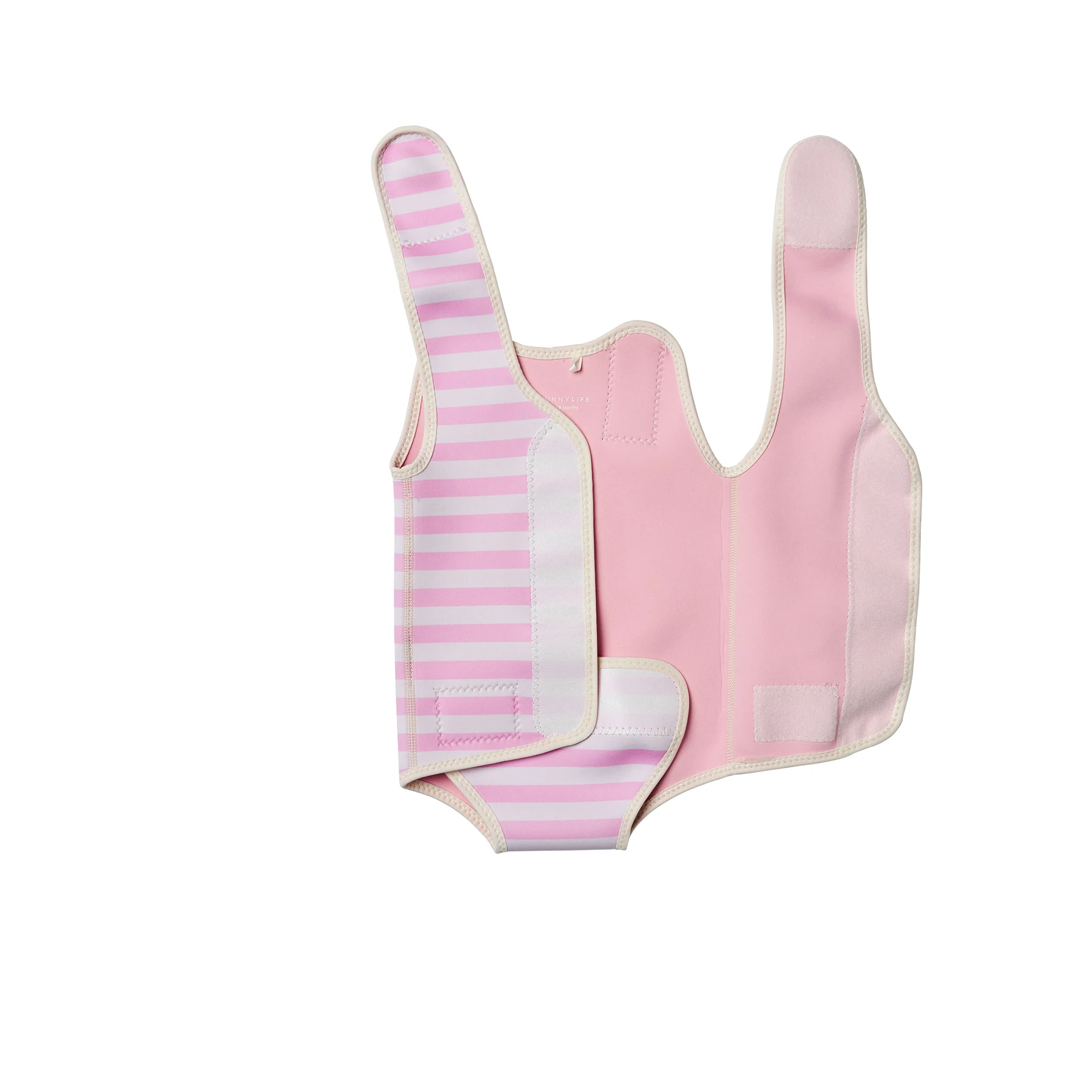 Baby Wetsuit - Poppy the Peach Pink Stripe - Image 6