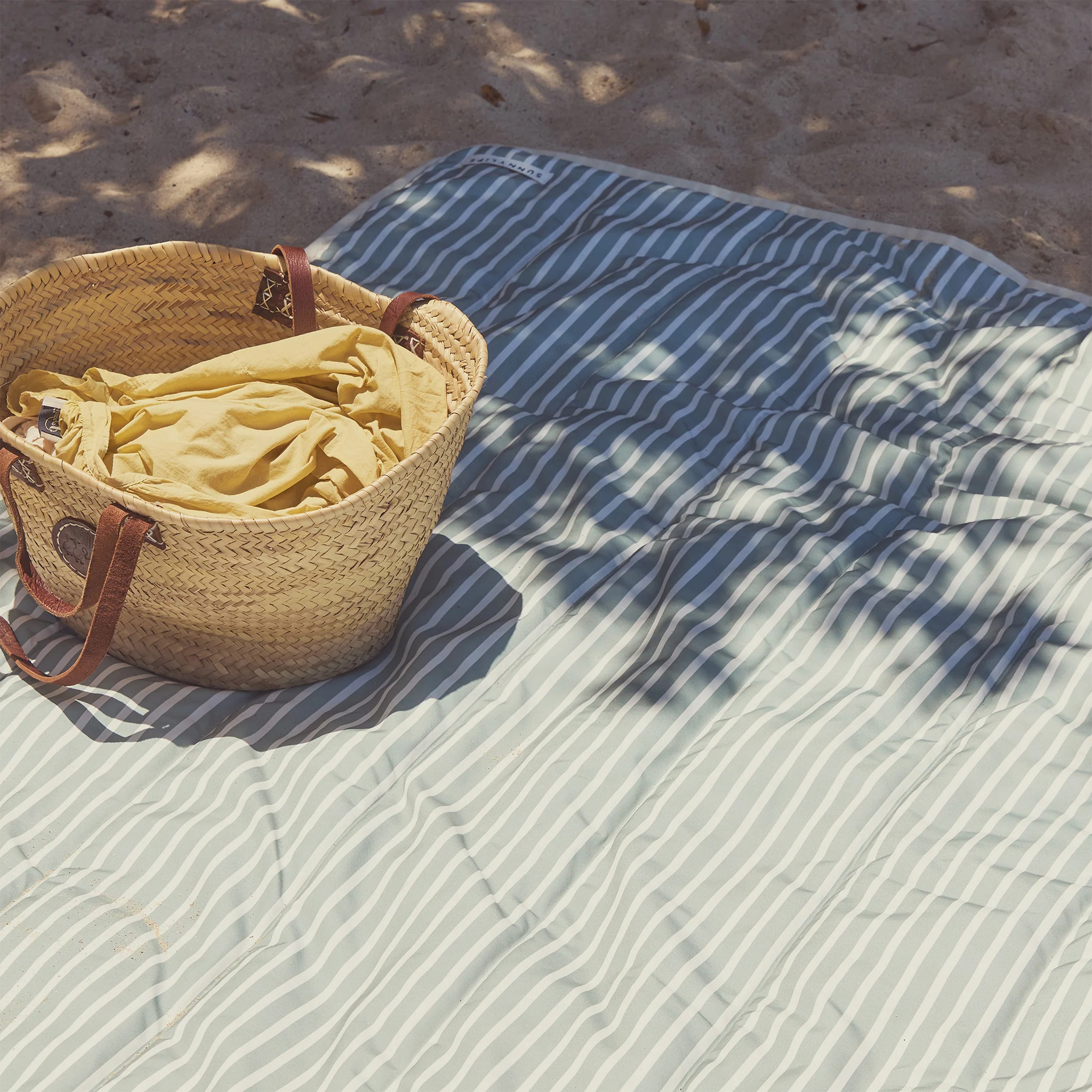 Beach Blanket - Seagrass Stripe - Image 4