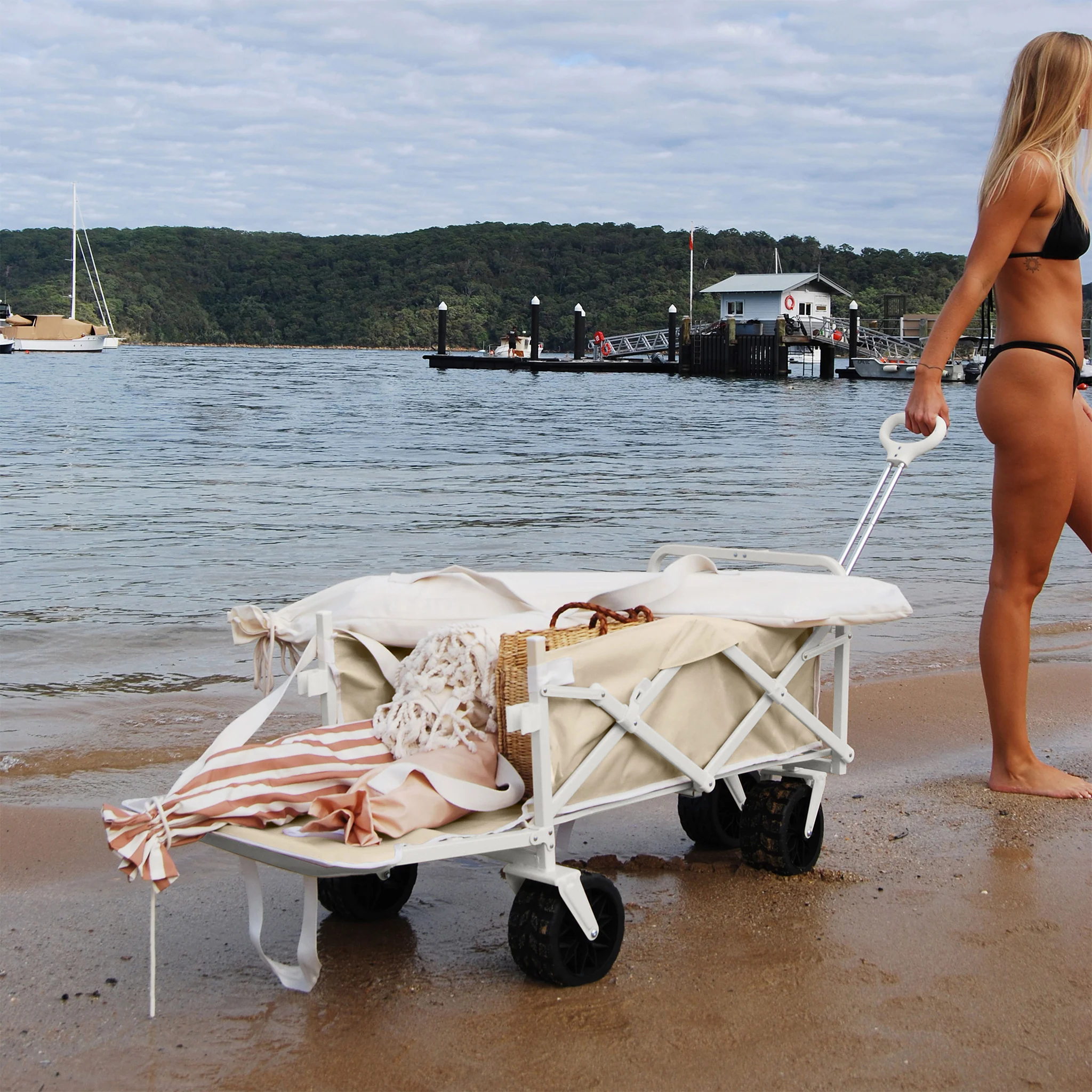 Beach Cart - Oyster - Image 3