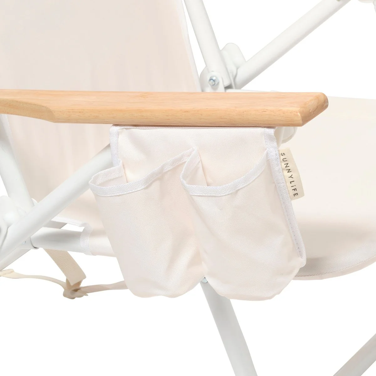 Deluxe Beach Chair  - Cream - Image 8