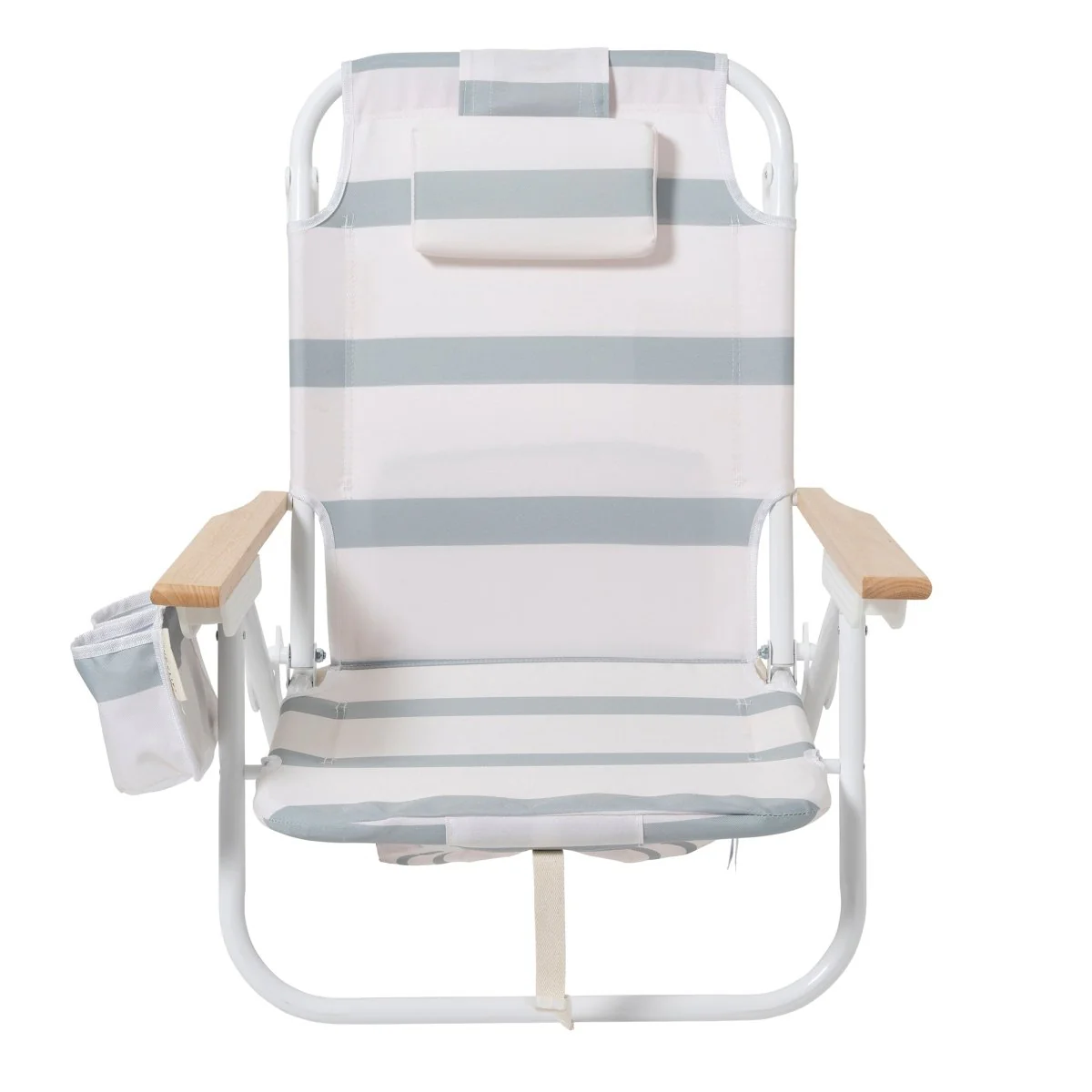 Deluxe Beach Chair - Sea Sage Stripe - Image 5