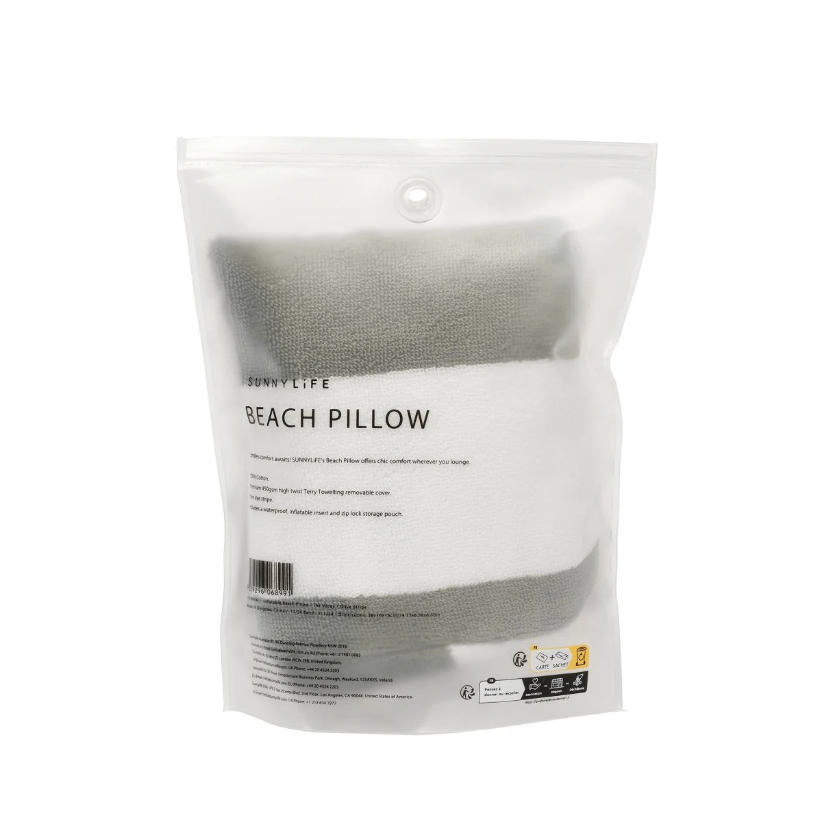 Beach Pillow - Olive - Image 6