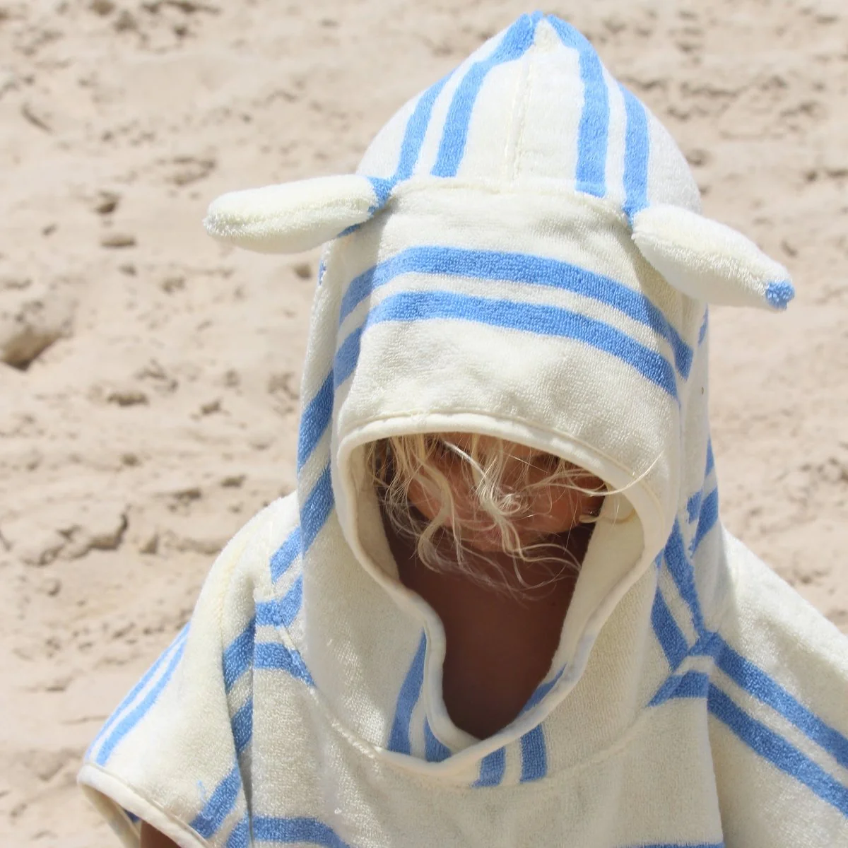 Kids Hooded Towel  - Sammy the Seagull - Image 7