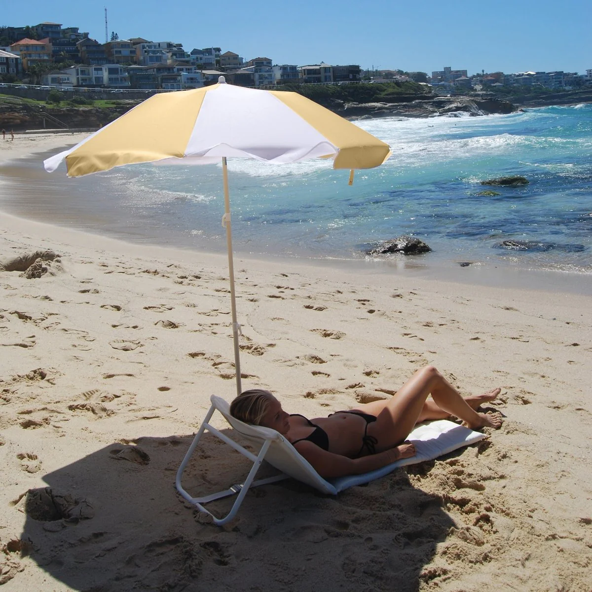 Compact Beach Umbrella - Butternut - Image 2