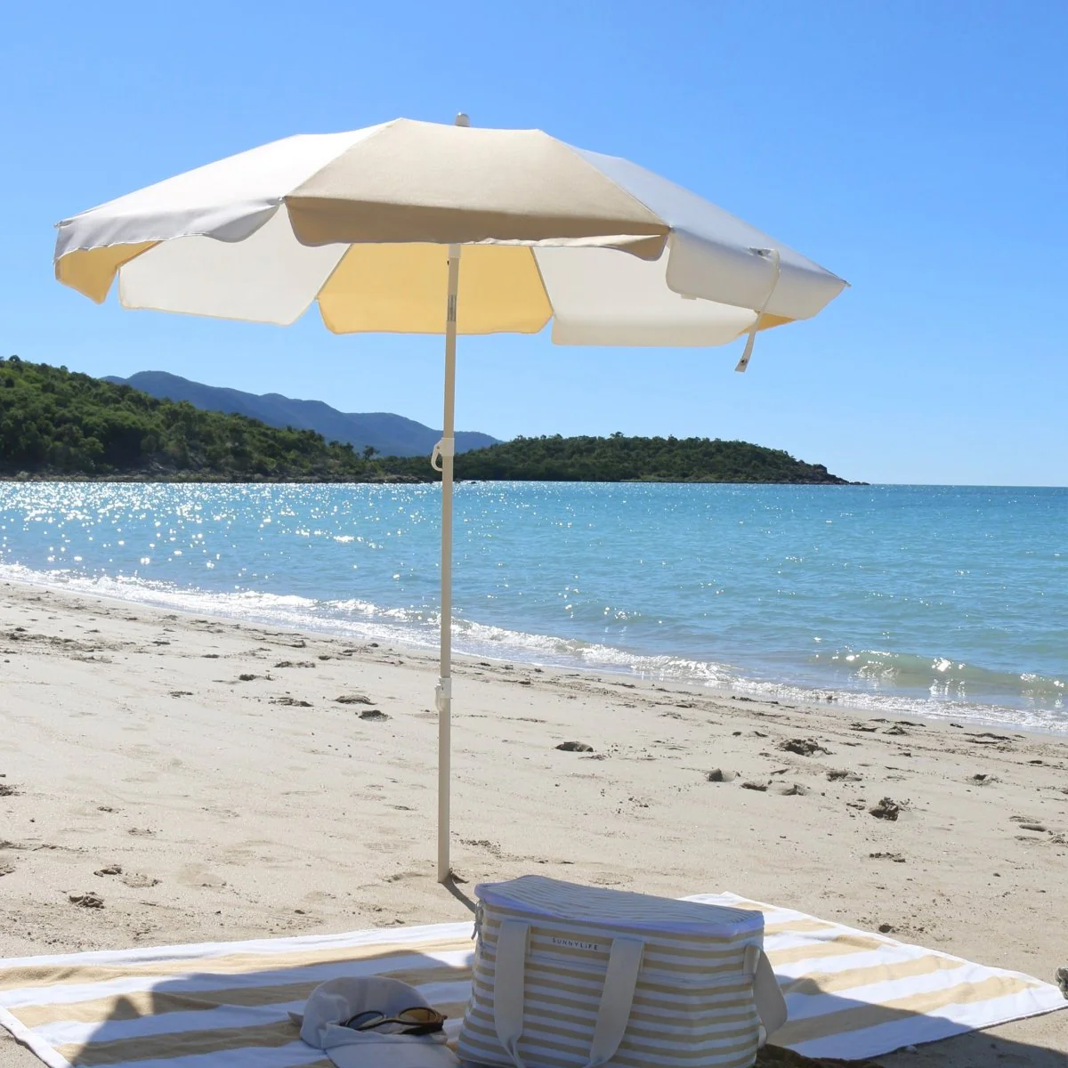 Compact Beach Umbrella - Butternut - Image 5