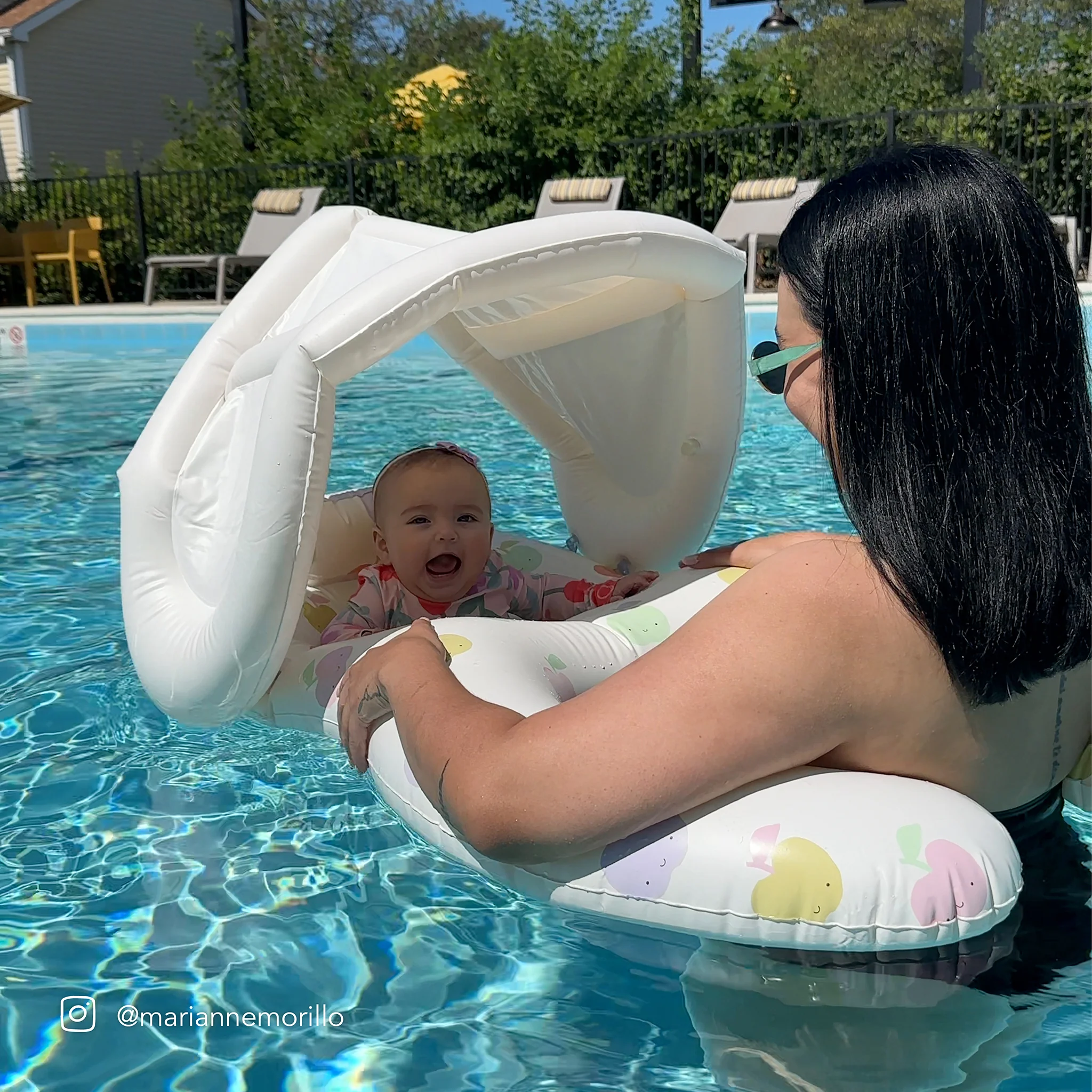 Float Together Baby Seat - Apple Sorbet - Image 3