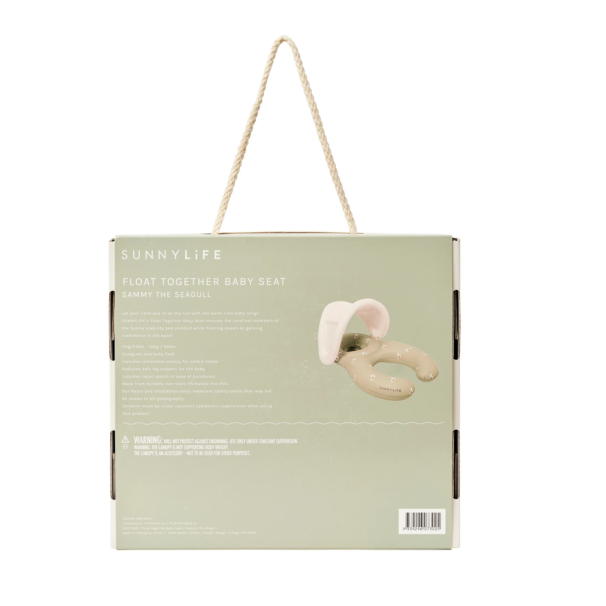 Float Together Baby Seat - Sammy the Seagull - Image 9