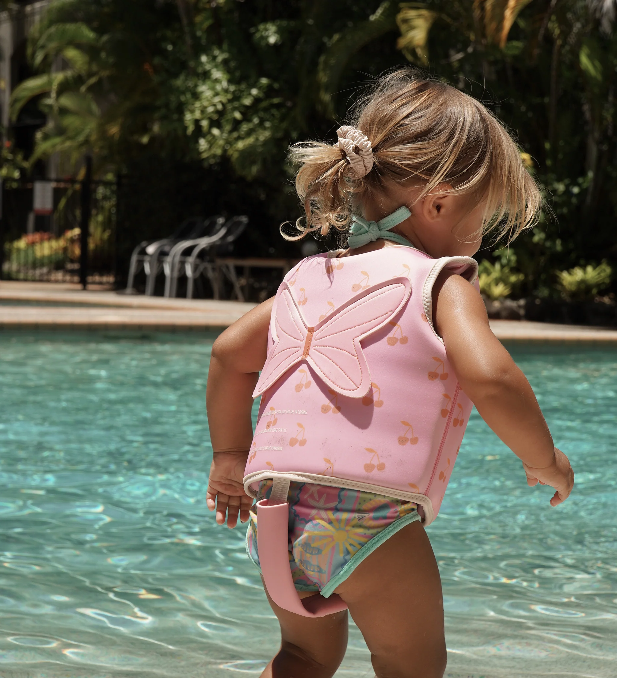Kids Swim Vest 1-2 - Cotton Candy - Image 3