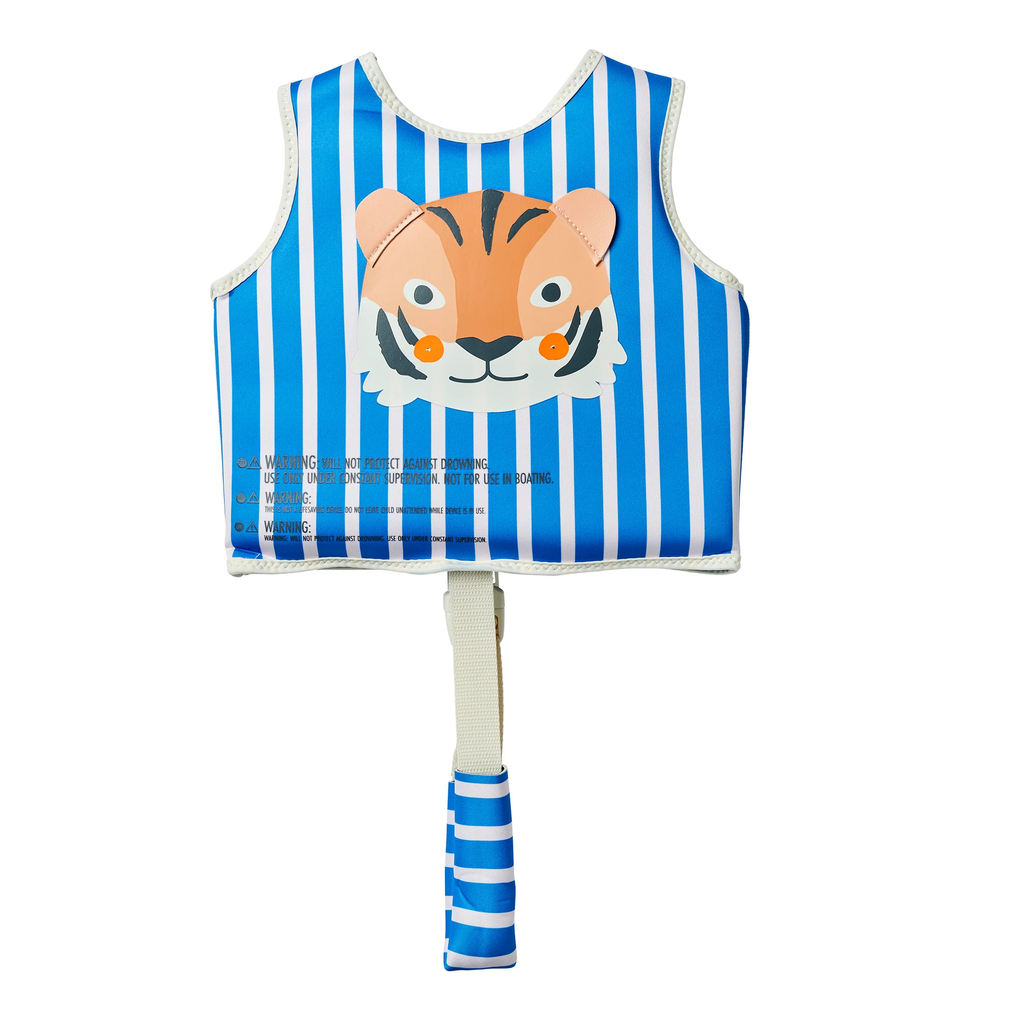 Kids Swim Vest 1-2 - Tino the Tiger Blue - Image 9