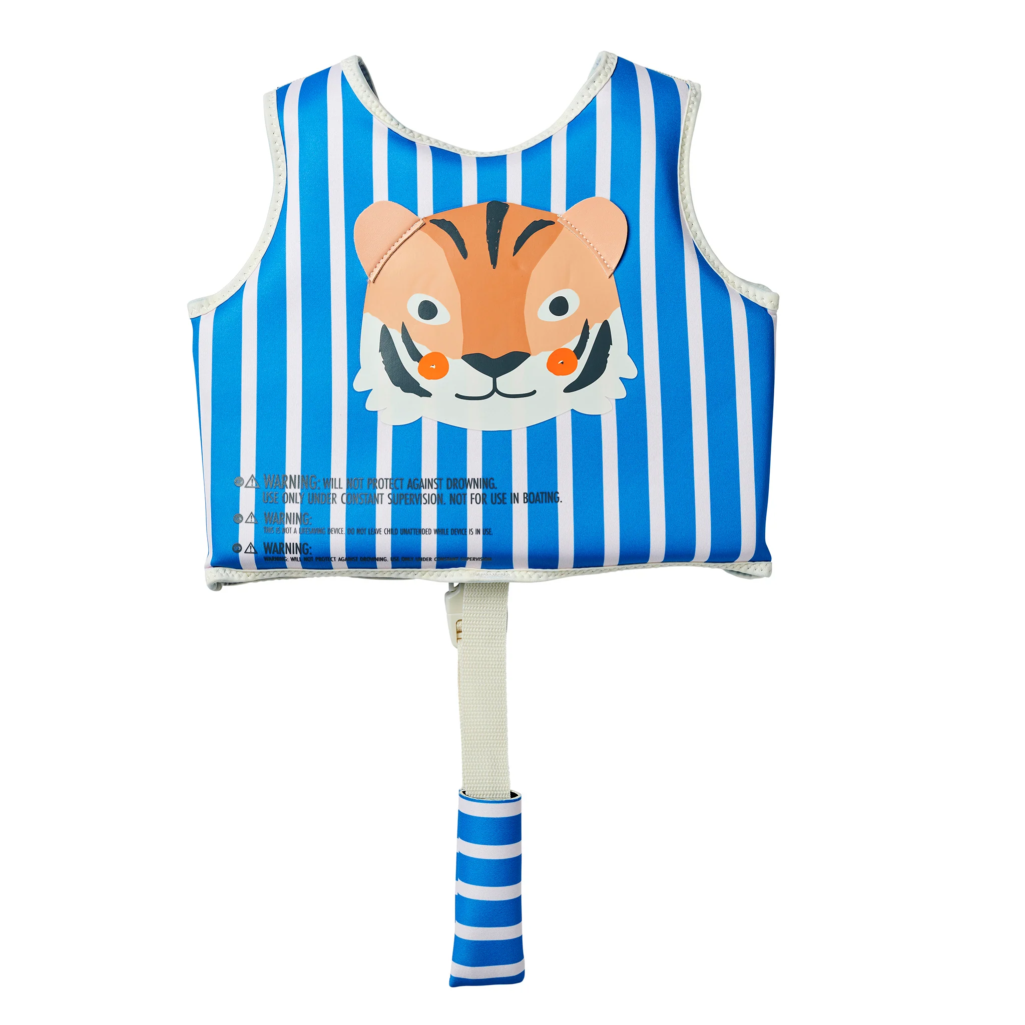 Kids Swim Vest 2-3 - Tino the Tiger Blue - Image 7