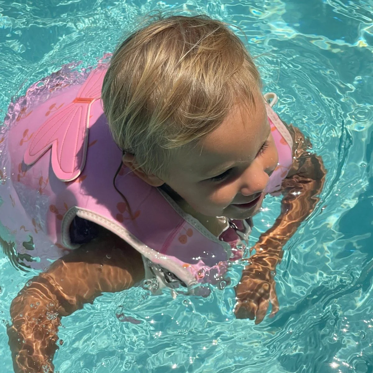 Kids Swim Vest 3-6 - Cotton Candy - Image 4