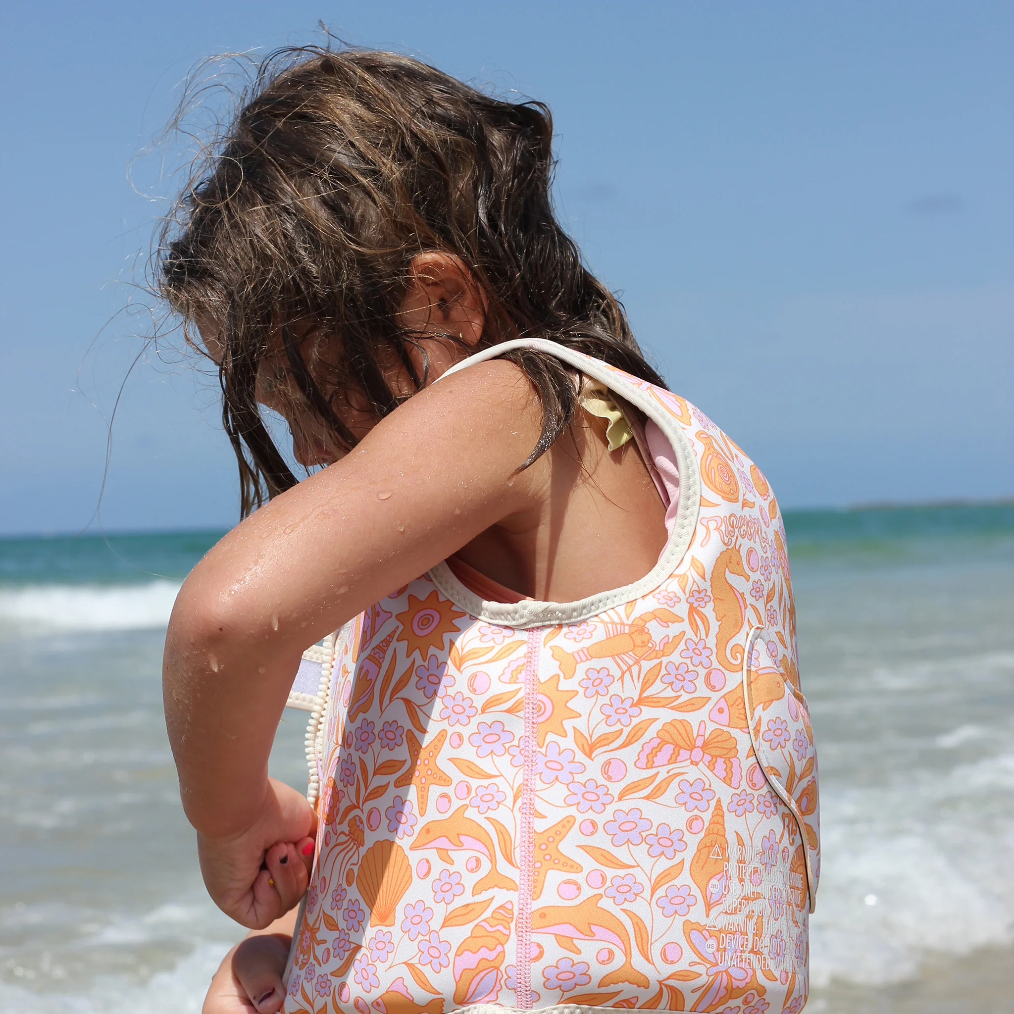 Kids Swim Vest 3-6 - Ocean Magic - Image 2