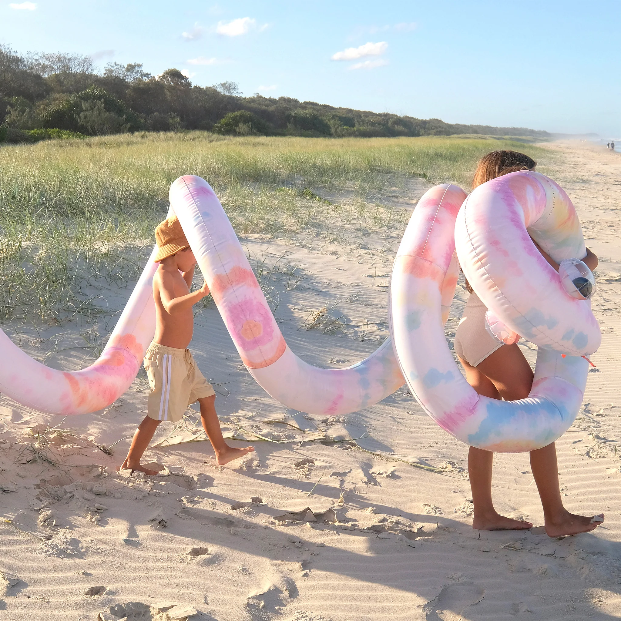 Giant Inflatable Noodle - Tie Dye - Image 4
