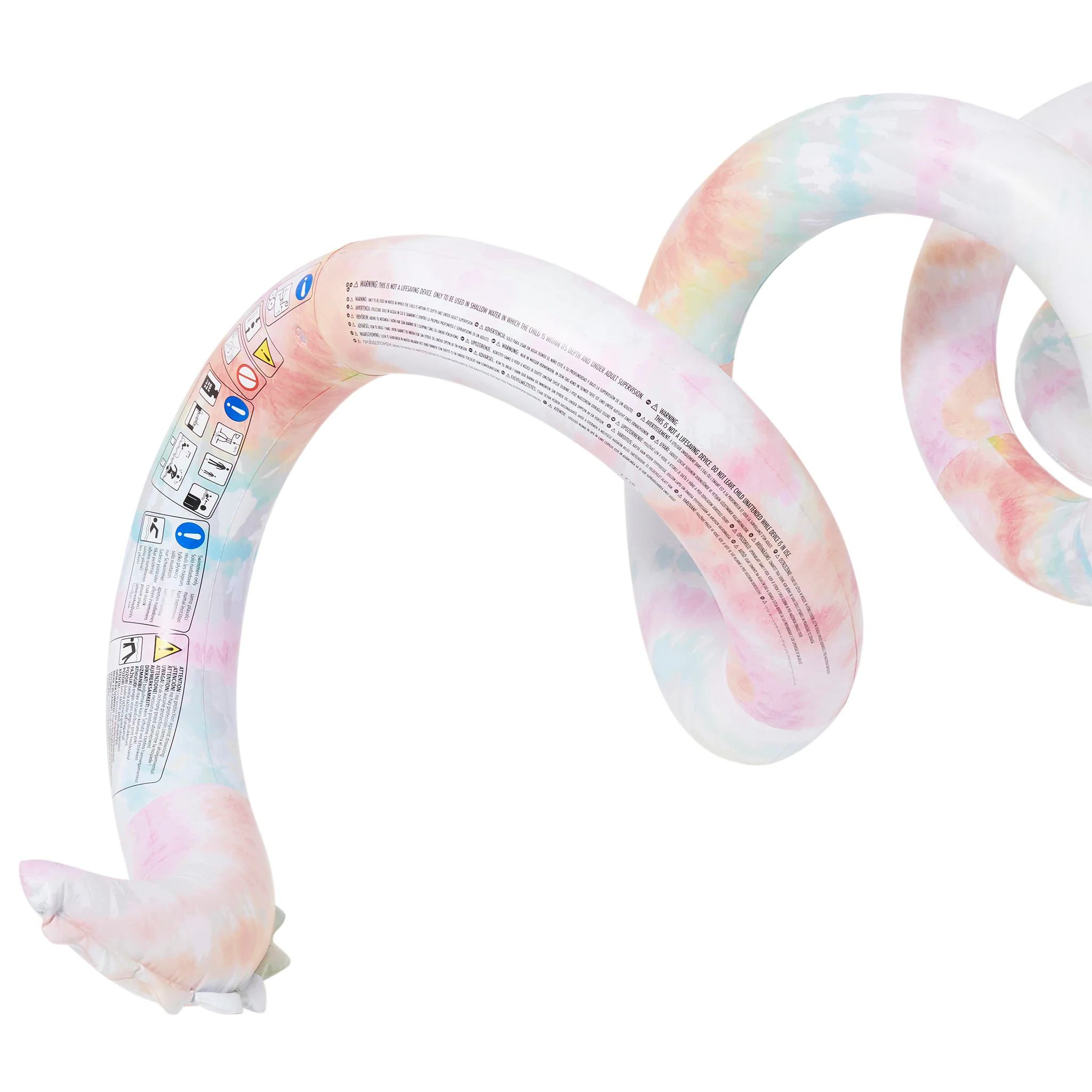 Giant Inflatable Noodle - Tie Dye - Image 5