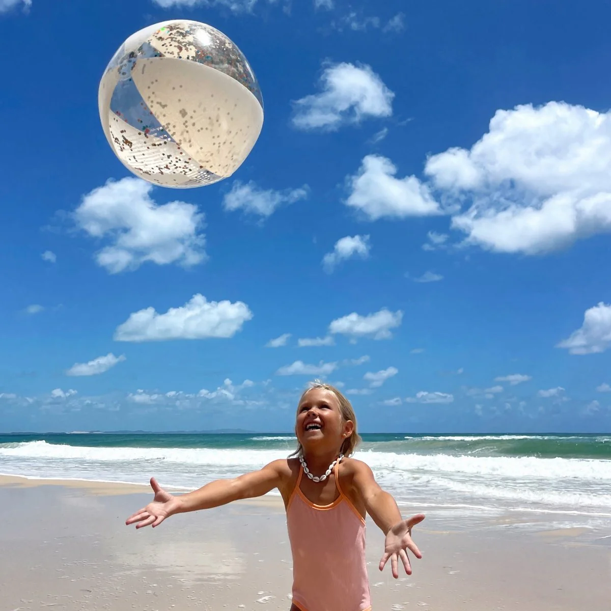 Inflatable Beach Ball - Cotton Candy - Image 4