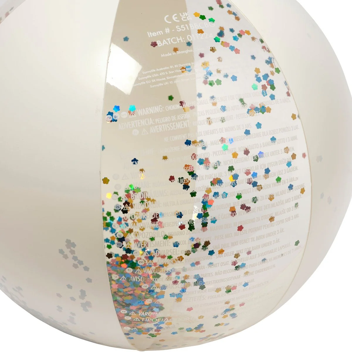 Inflatable Beach Ball - Cotton Candy - Image 7