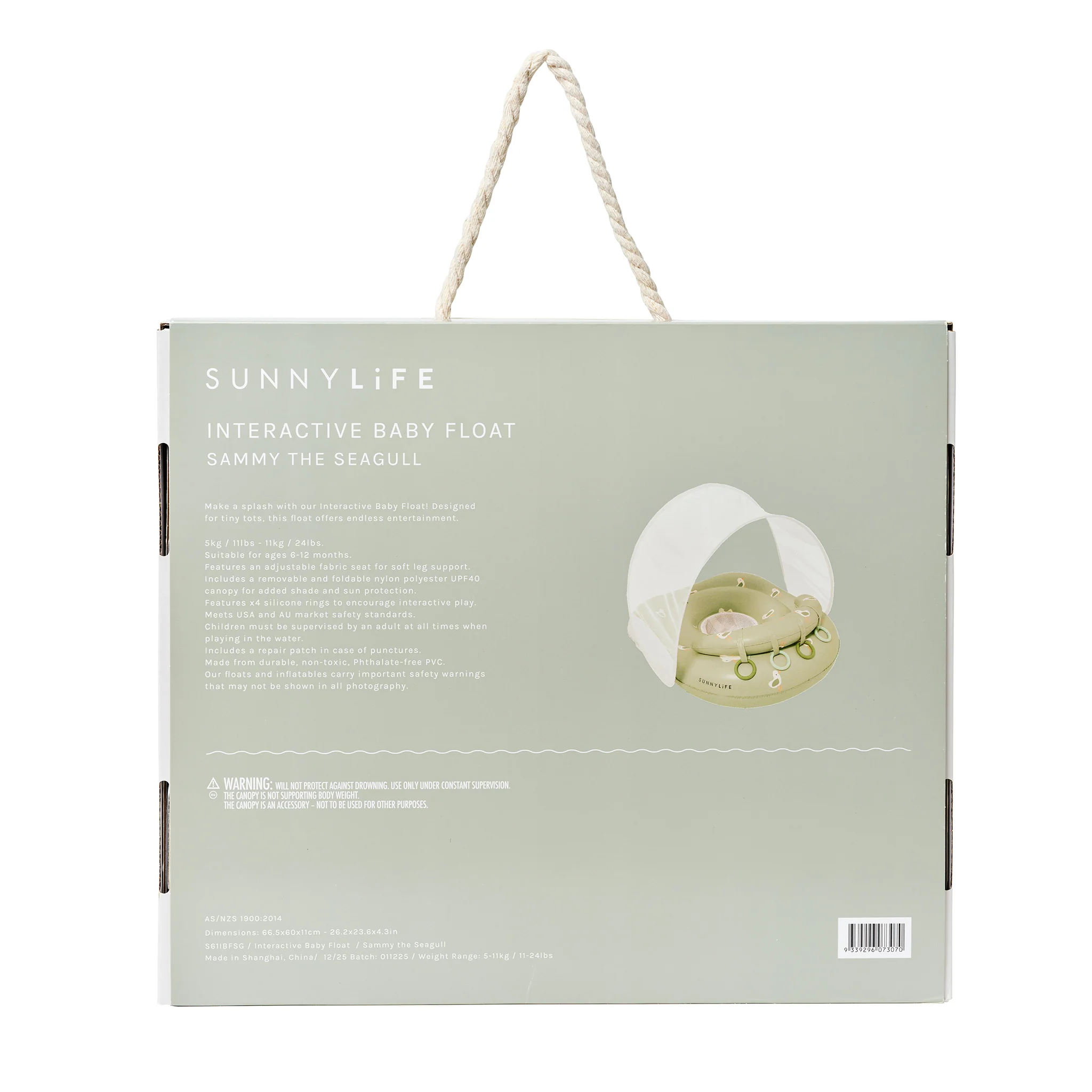 Interactive Baby Float - Sammy the Seagull - Image 11