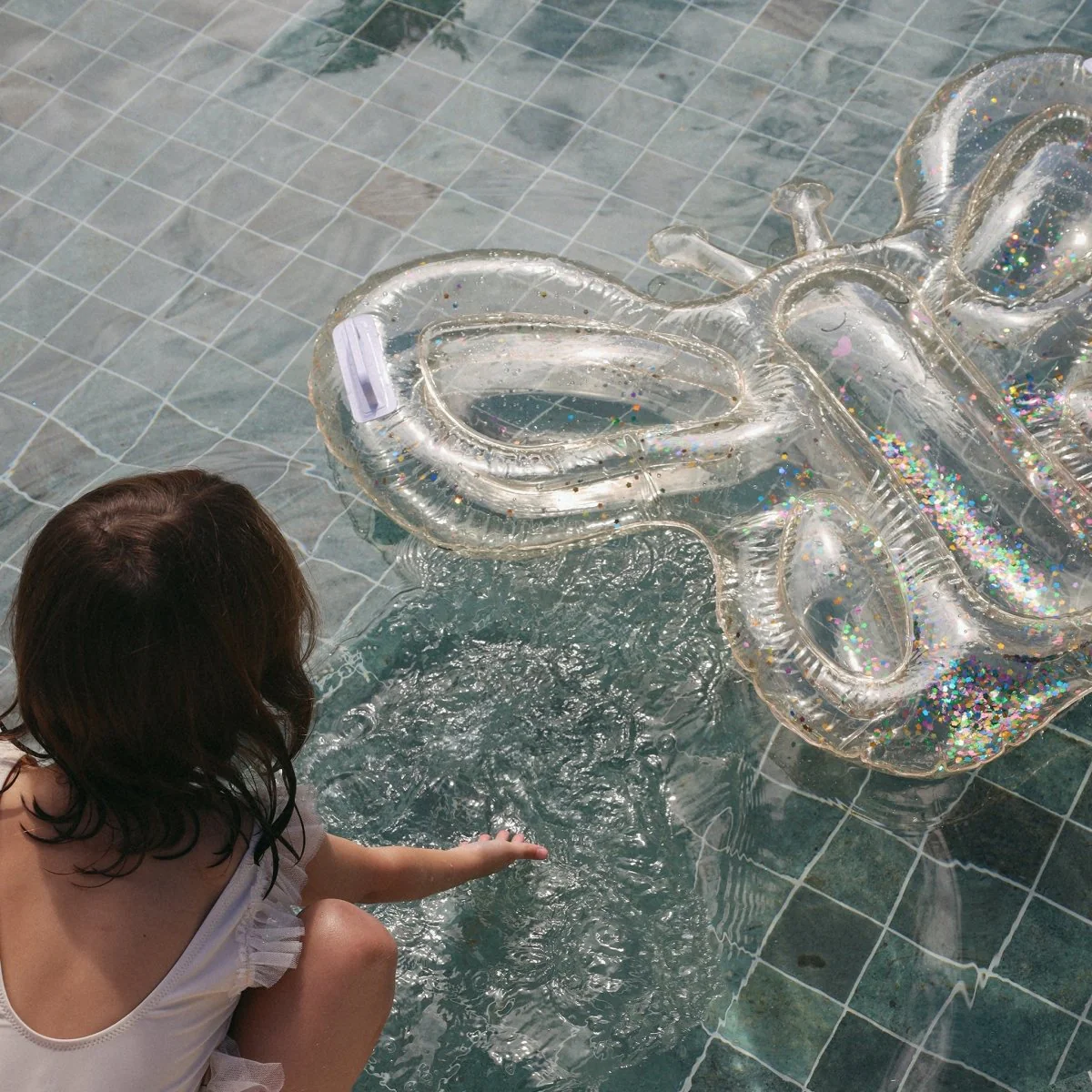 Kids Lie-On Float - Cotton Candy - Image 4