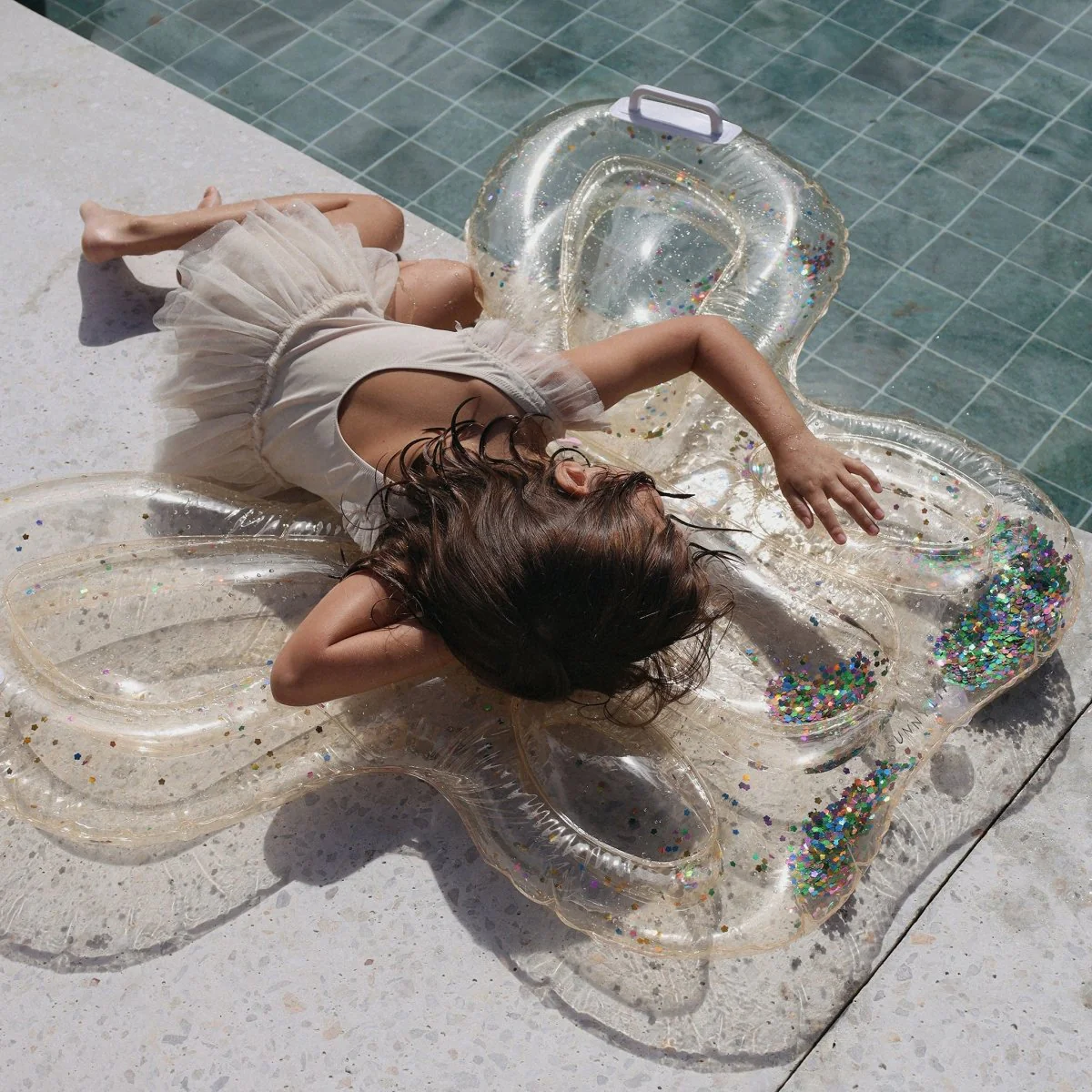Kids Lie-On Float - Cotton Candy - Image 5