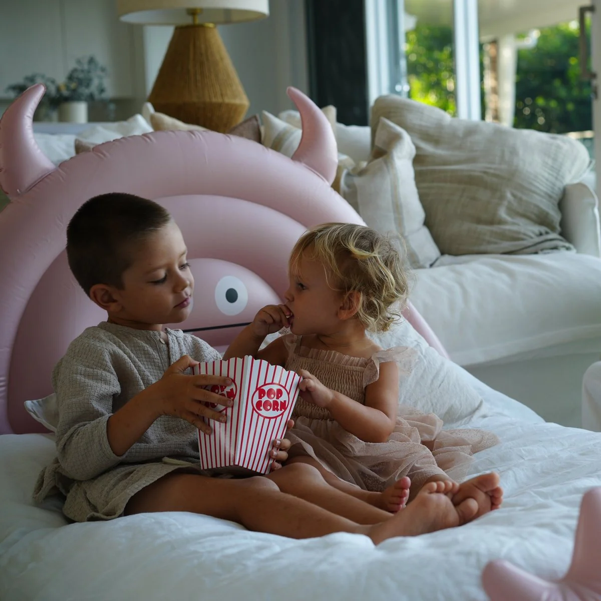 Kids Air Mattress - Monster Pink - Image 4
