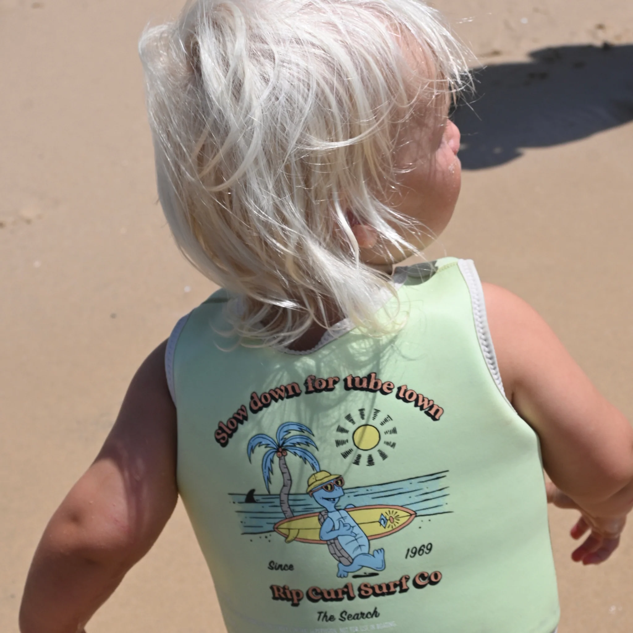 Kids Swim Vest 2-3 - Shred Turtle - Image 3