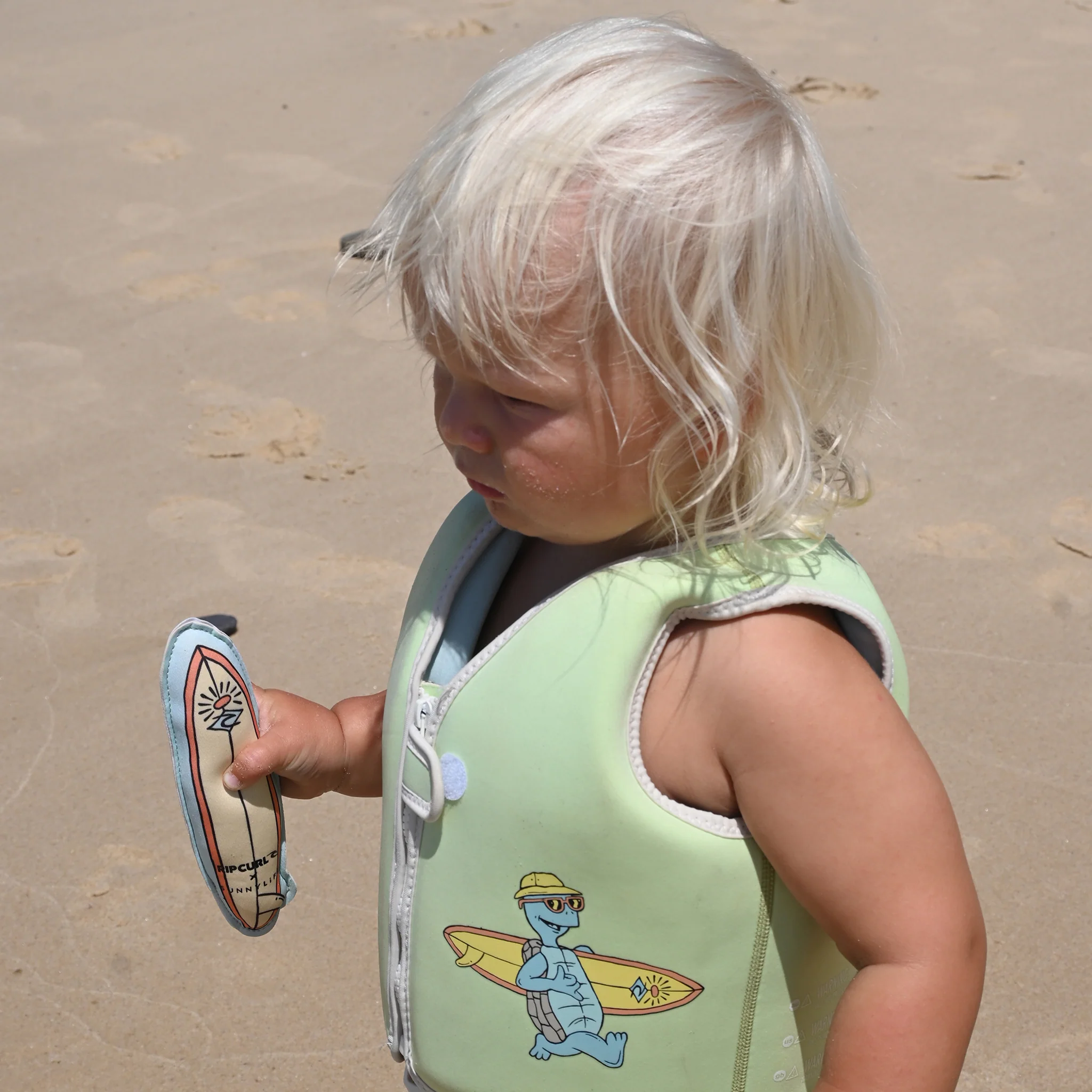Kids Swim Vest 2-3 - Shred Turtle - Image 4