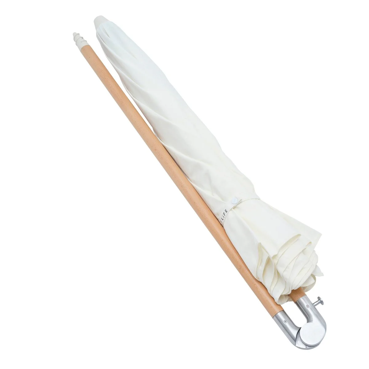 Luxe Beach Umbrella - Cream - Image 9