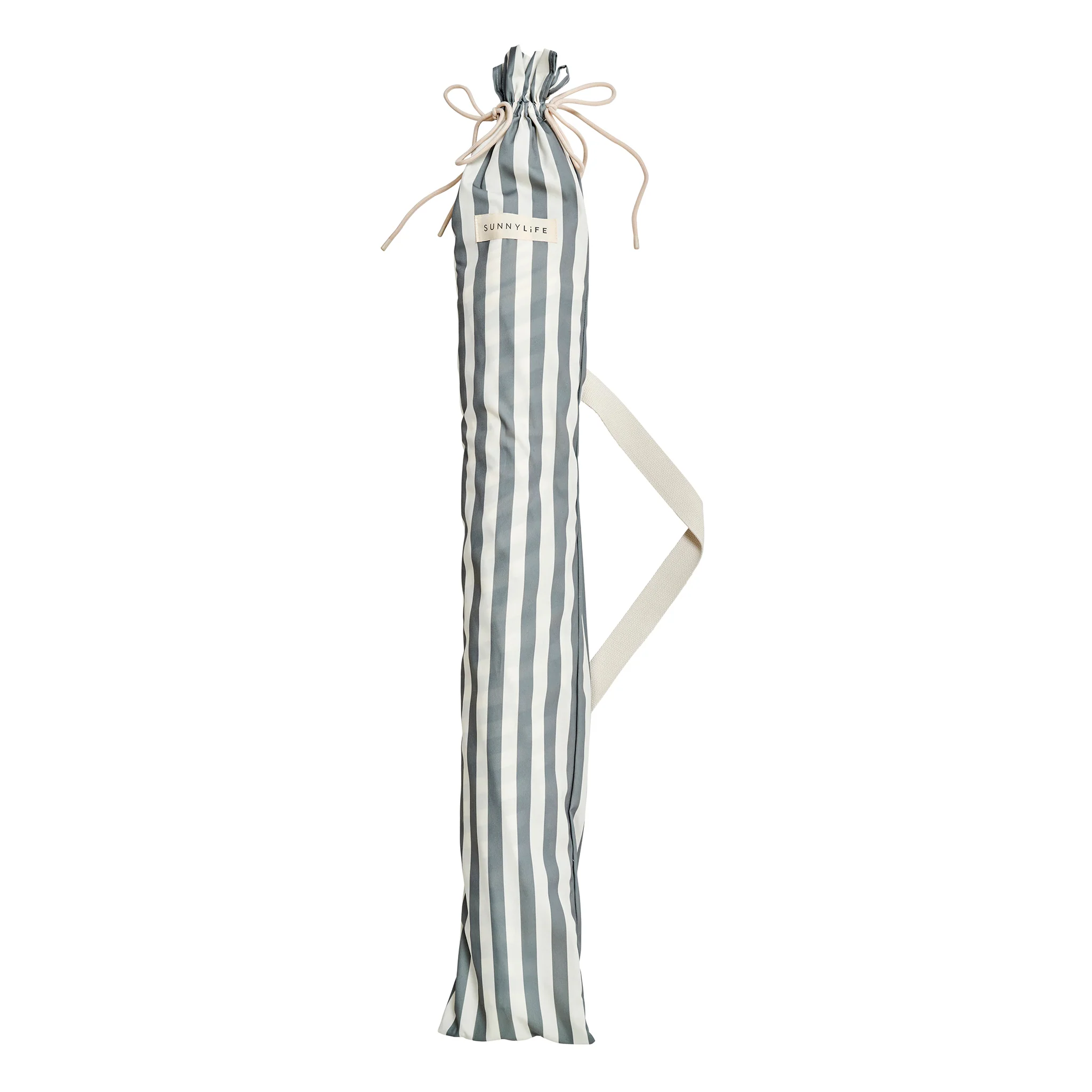 Luxe Beach Umbrella - Seagrass Stripe - Image 8