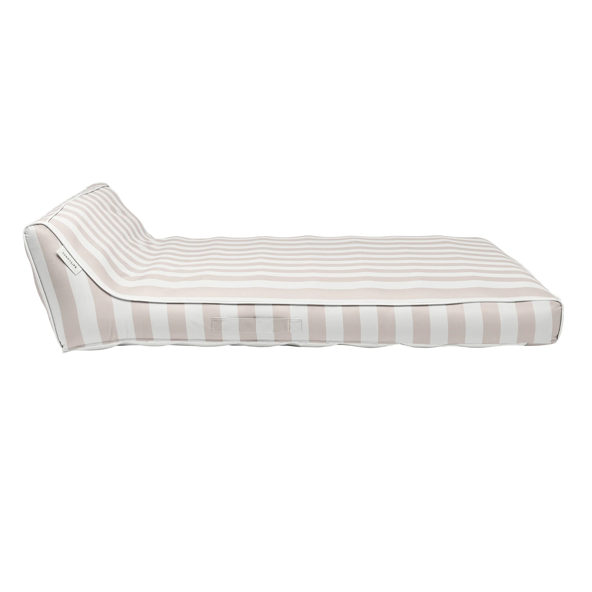 Luxe Double Lounger - Oyster Stripe - Image 5