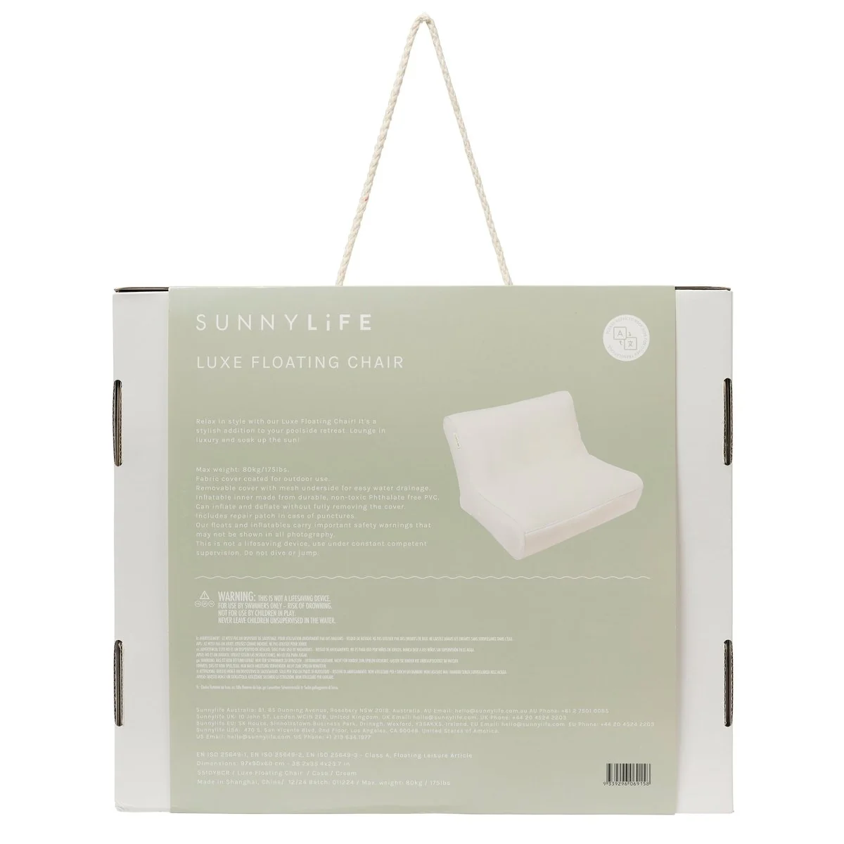 Luxe Floating Chair - Casa Cream - Image 12