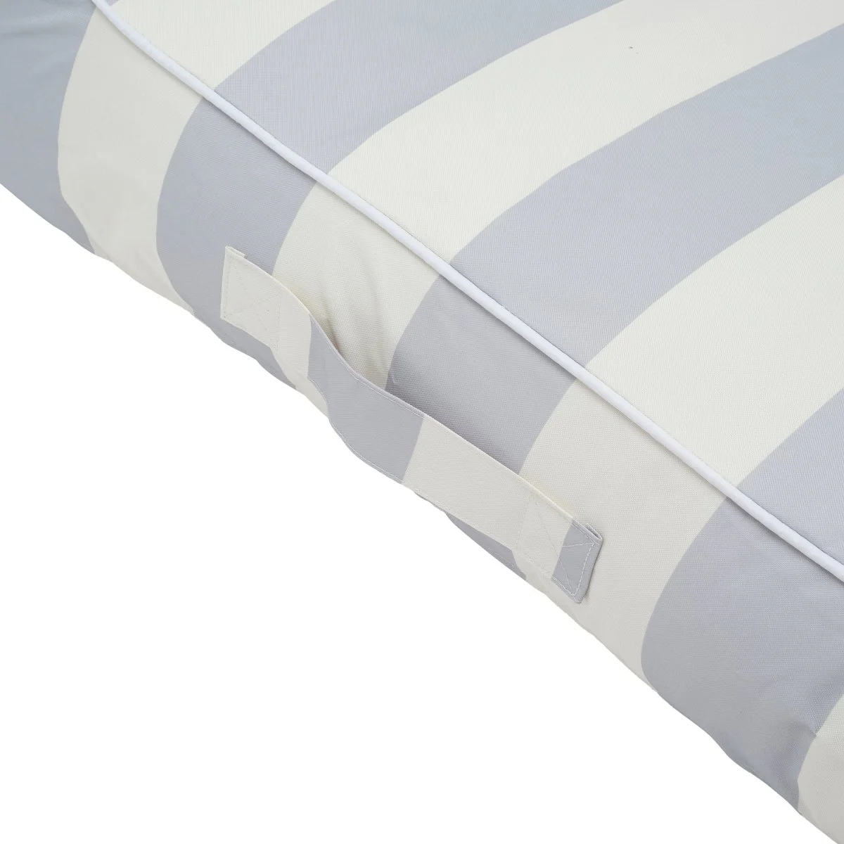 Luxe Lie-On Lounger - Blue Stripe - Image 4