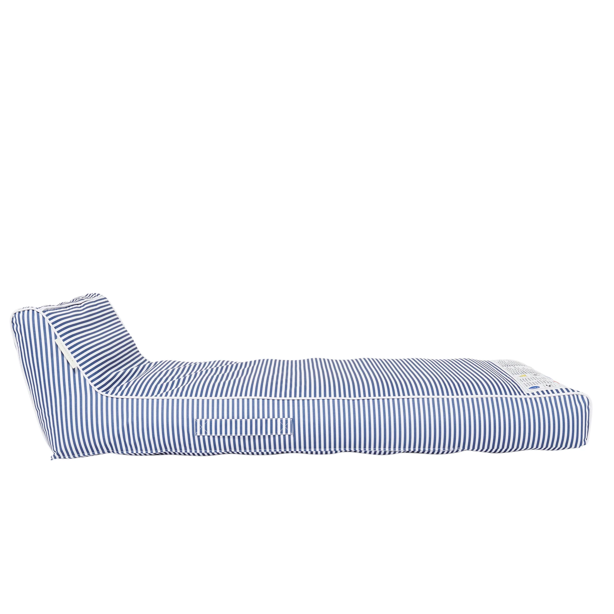 Luxe Lie-On Lounger - Navy Stripe - Image 7