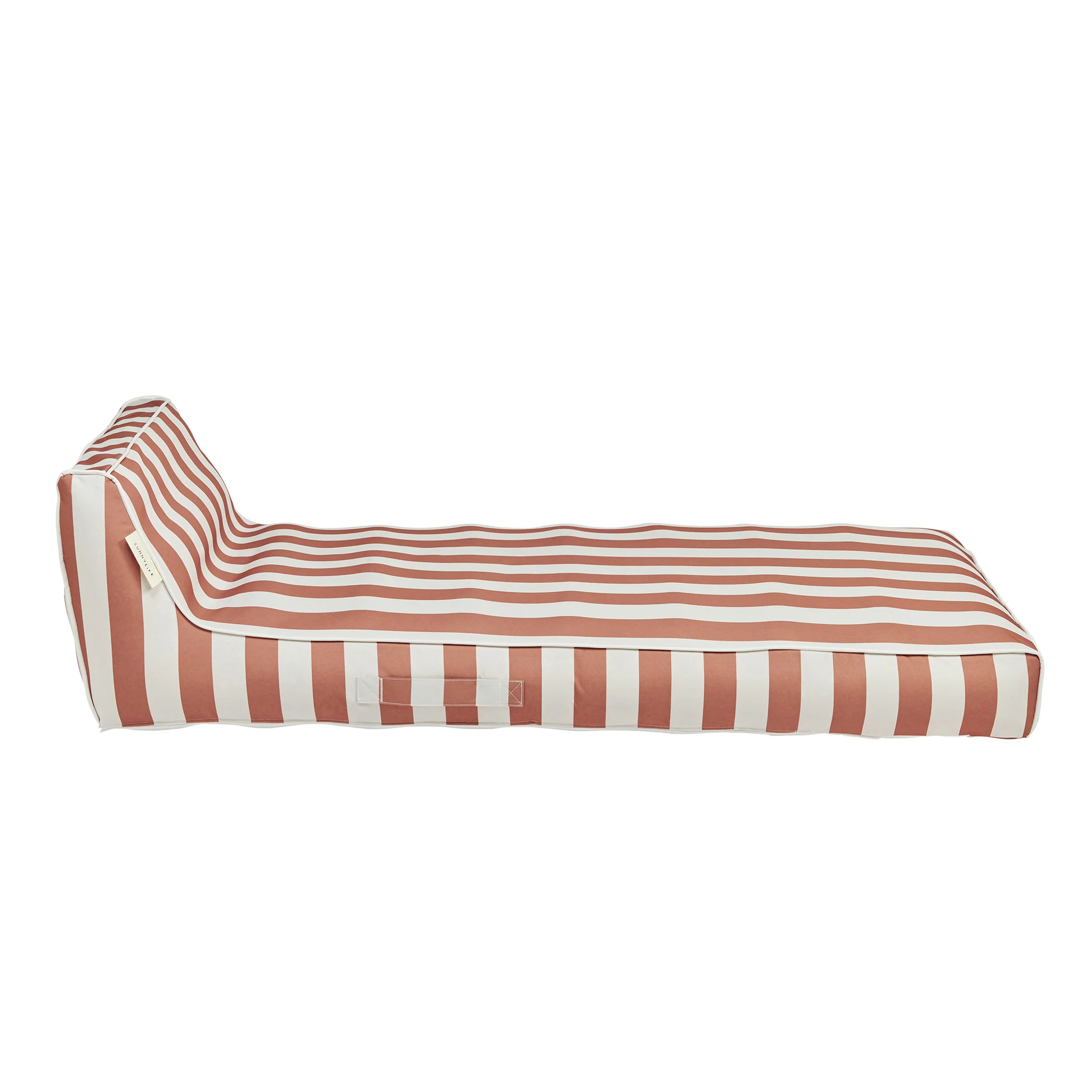 Luxe Lie-On Lounger - Tierra Clay Stripe - Image 8