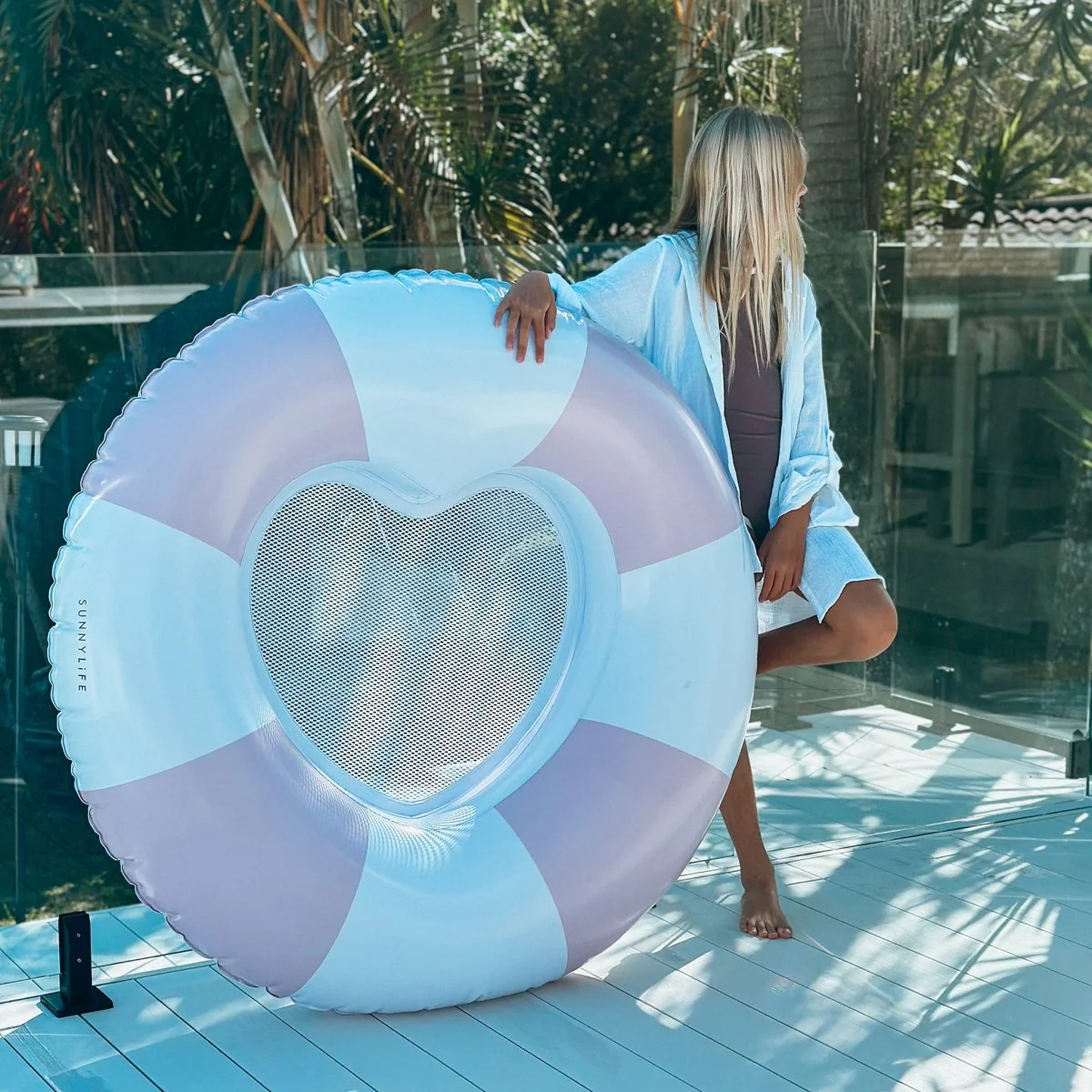 Luxe Pool Ring - Stole My Heart Pink - Image 3