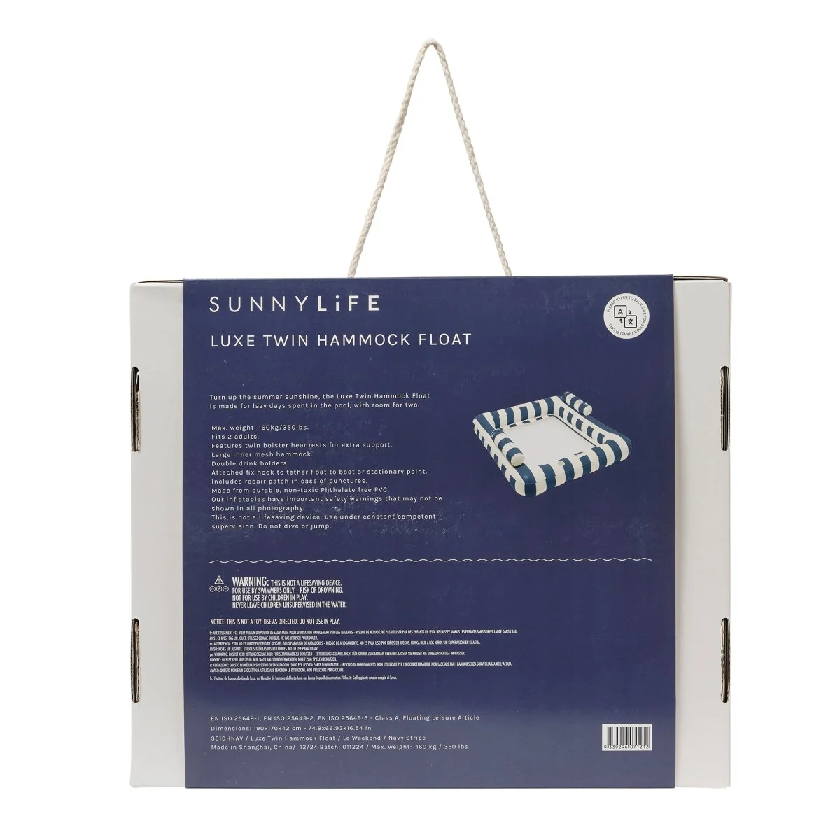 Luxe Twin Hammock Float - Le Weekend - Image 10