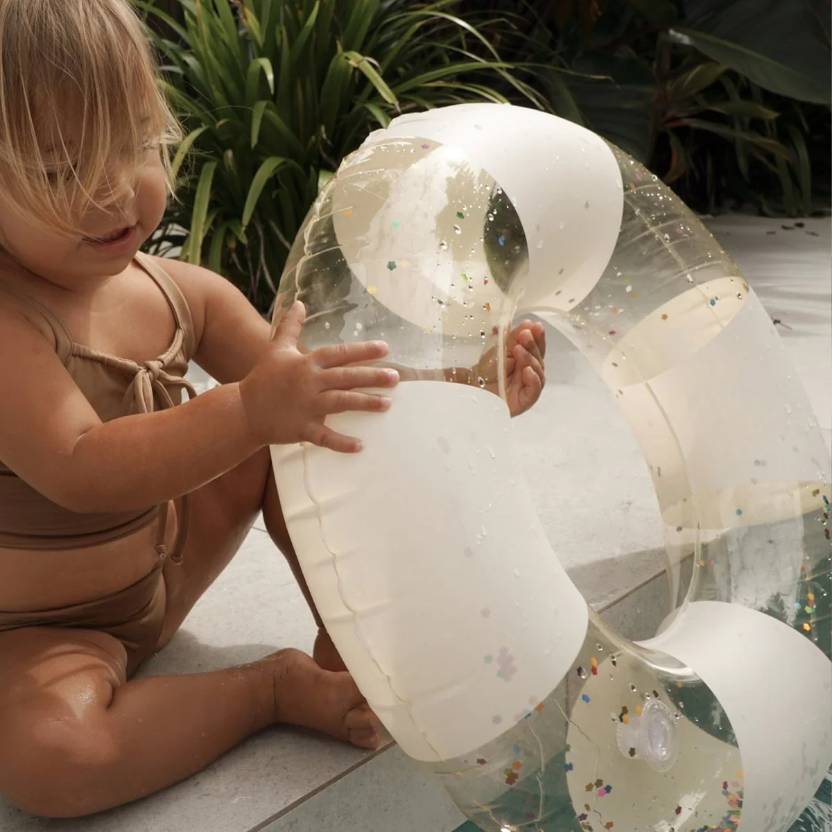 Mini Tube Pool Ring - Cotton Candy - Image 5