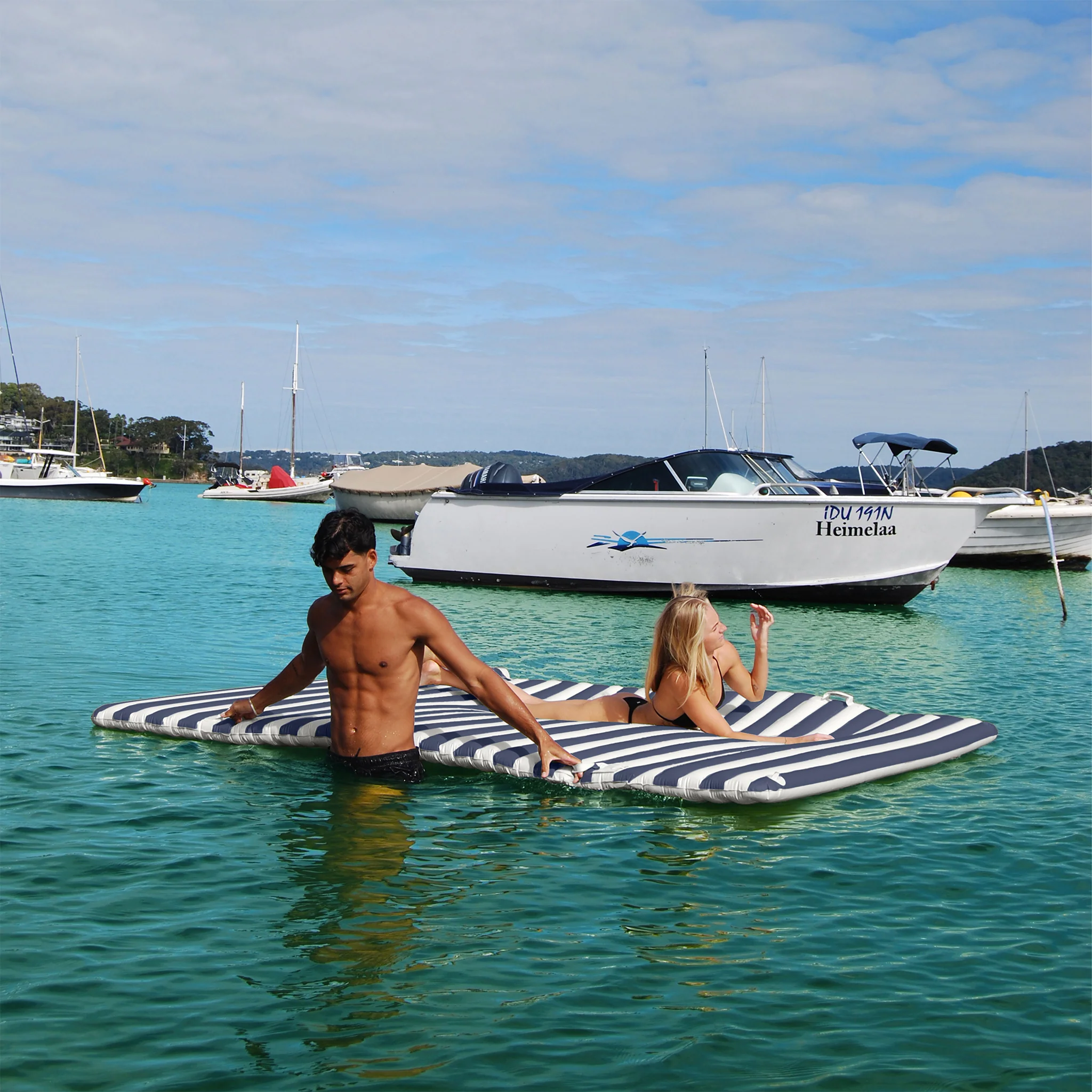 Party Pad Float - Marine Stripe - Image 5