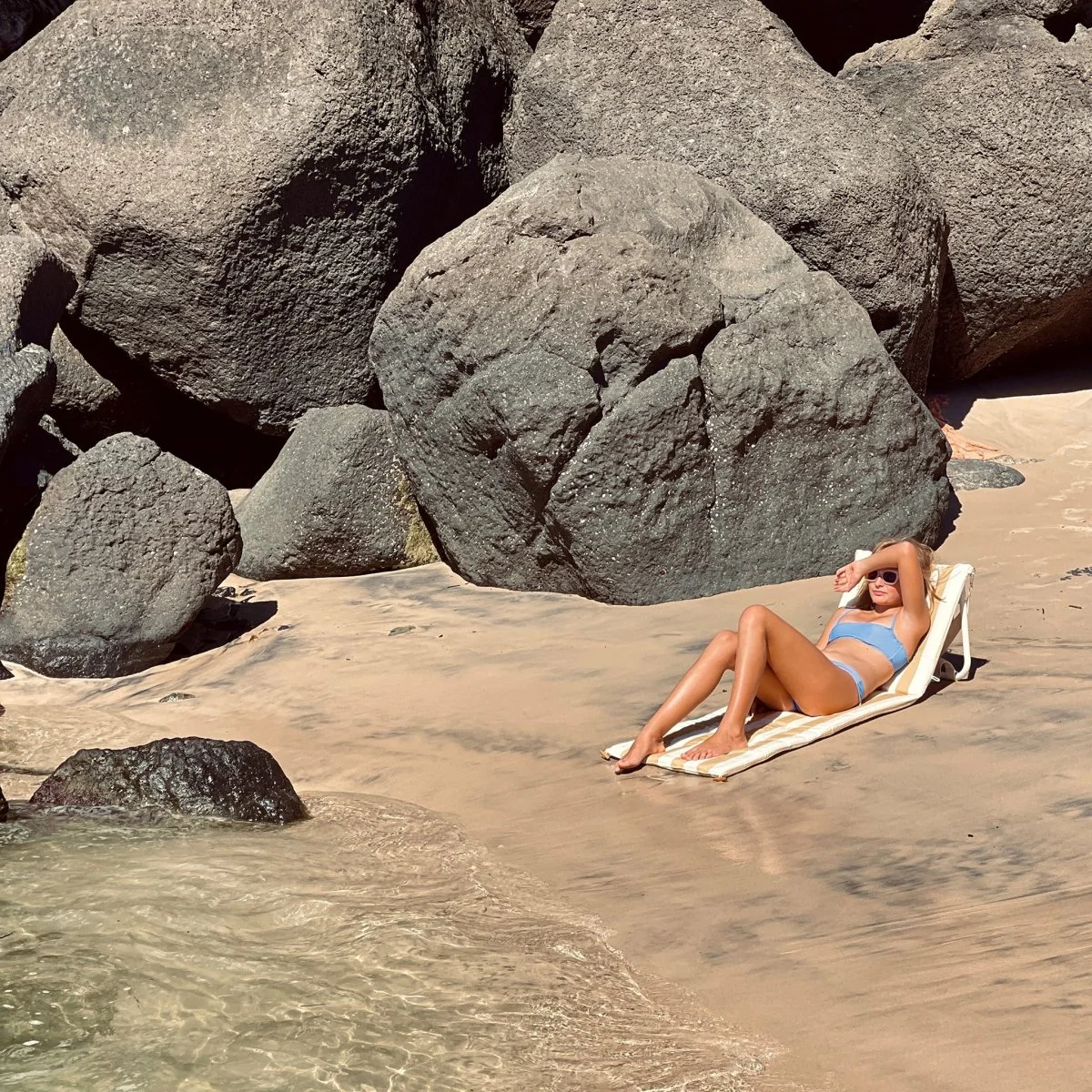 Reclining Beach Chair - Mango Bay - Image 4