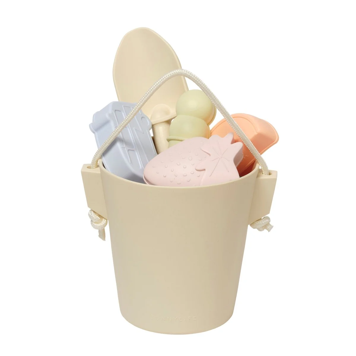 Silicone Bucket & Spade Set - Apple Sorbet - Image 6