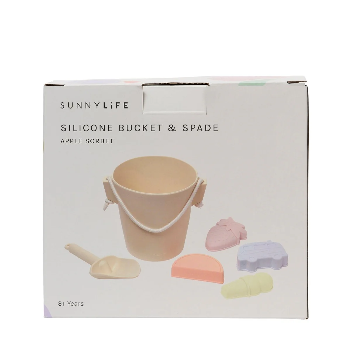 Silicone Bucket & Spade Set - Apple Sorbet - Image 9