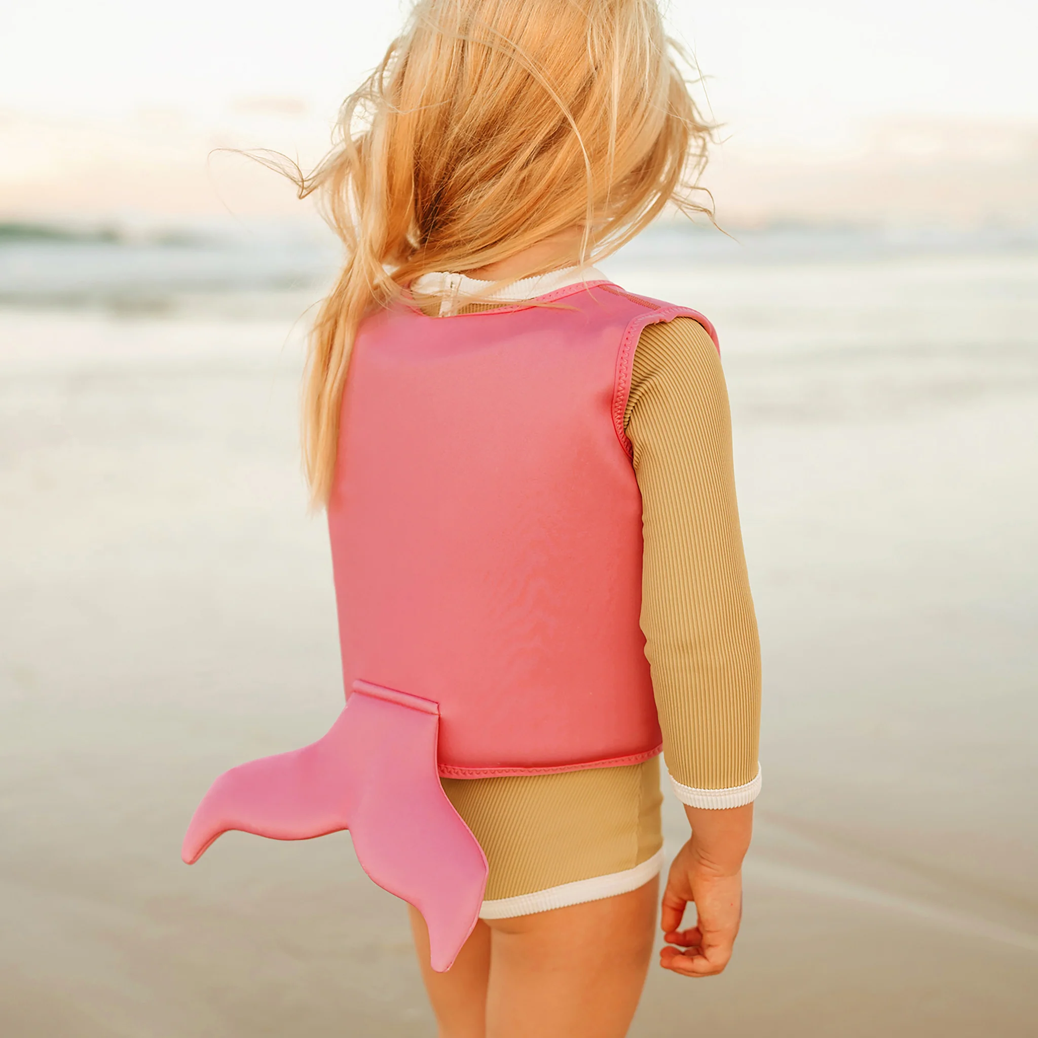 Swim Vest 2-3 - Ocean Treasure Rose - Image 3